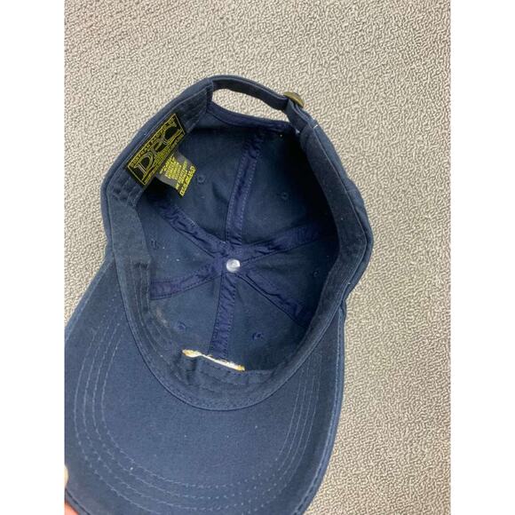 DPC Dorfman Pacific Hat Men One Size Navy Newport Rhode Island Anchor Embroidery - Picture 7 of 7